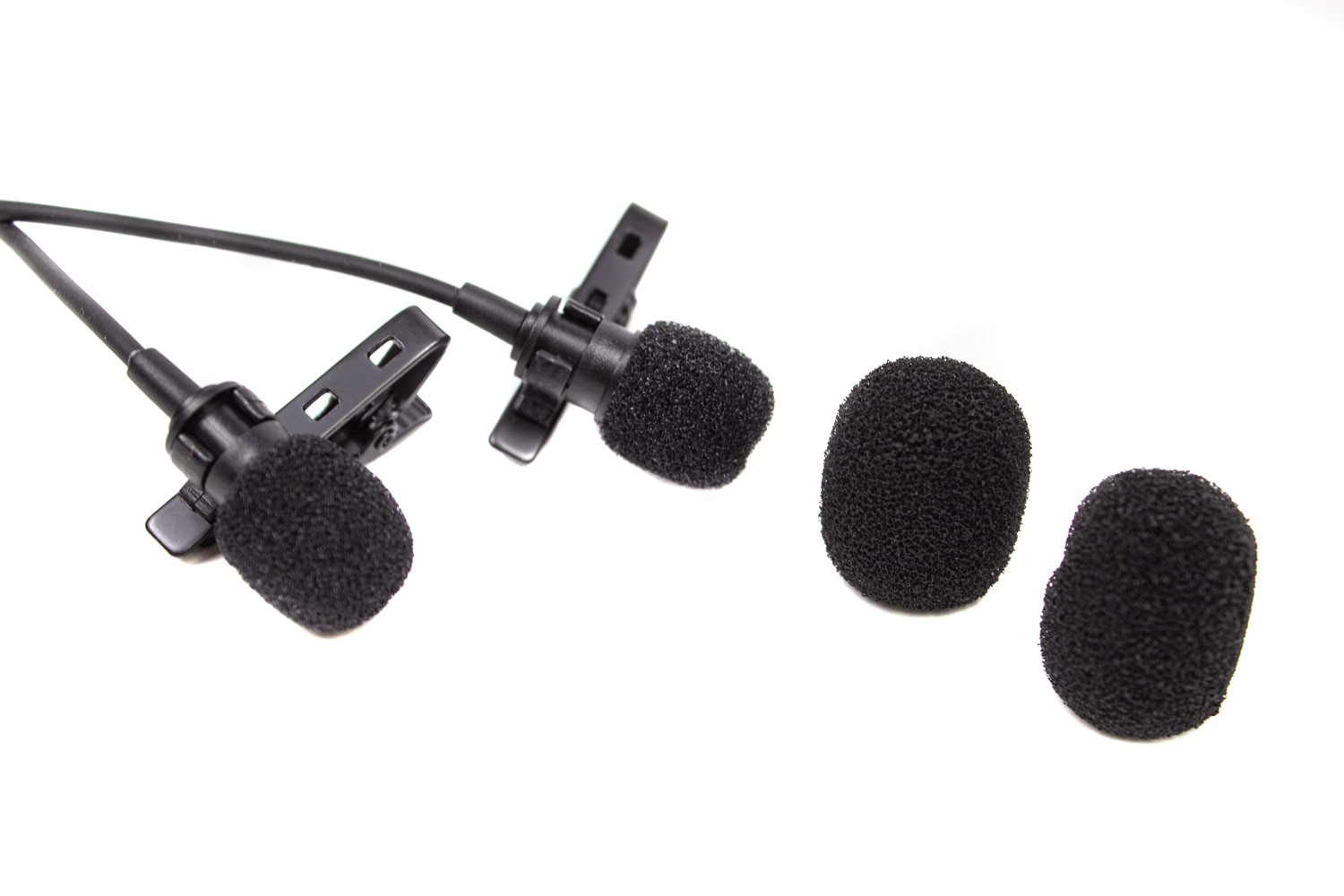 Микрофон для смартфона Acemic M2 - Микрофон петличный двойной - фото 1