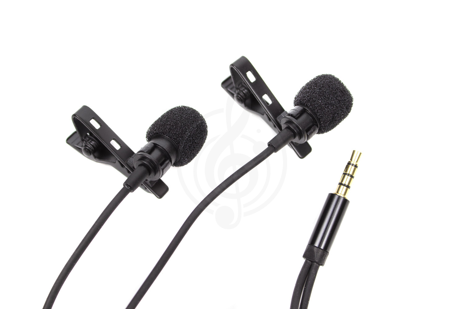 Микрофон для смартфона Acemic M2 - Микрофон петличный двойной - фото 3