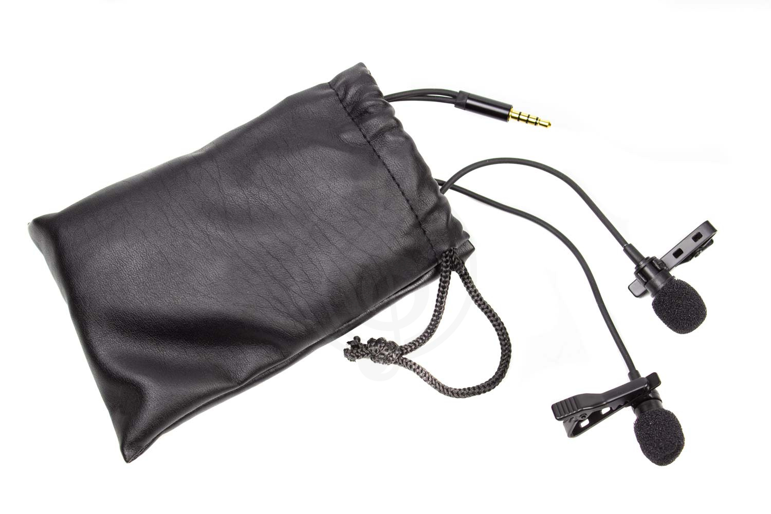 Микрофон для смартфона Acemic M2 - Микрофон петличный двойной - фото 5