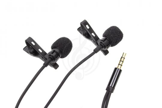 Микрофон для смартфона Acemic M2 - Микрофон петличный двойной - фото 3