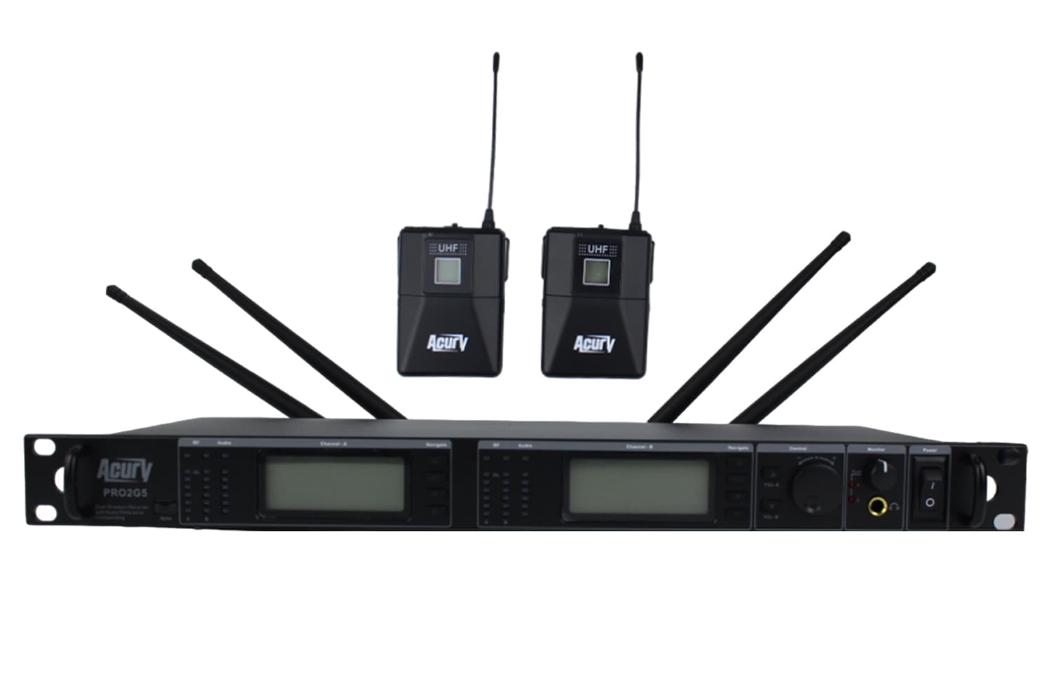 Радиосистема с головным микрофоном ACURY PRO2G5 - Радиосистема с двумя головными микрофонами - фото 1