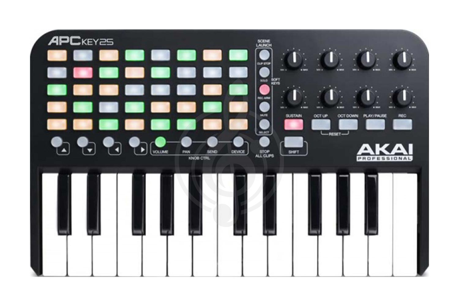 MIDI-клавиатура AKAI PRO APC KEY 25 MIDI-контроллер - фото 1