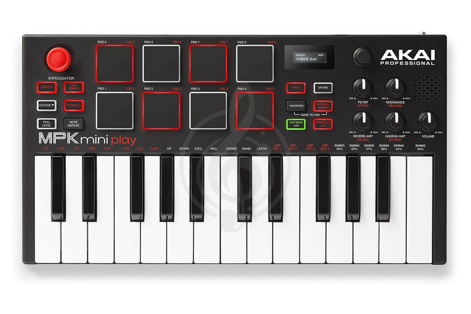 MIDI-клавиатура AKAI PRO MPK MINI PLAY - фото 1