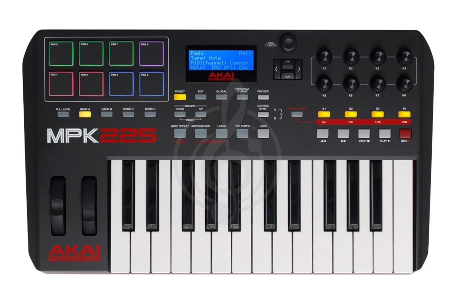 MIDI-клавиатура AKAI PRO MPK225 - MIDI-клавиатура - фото 1