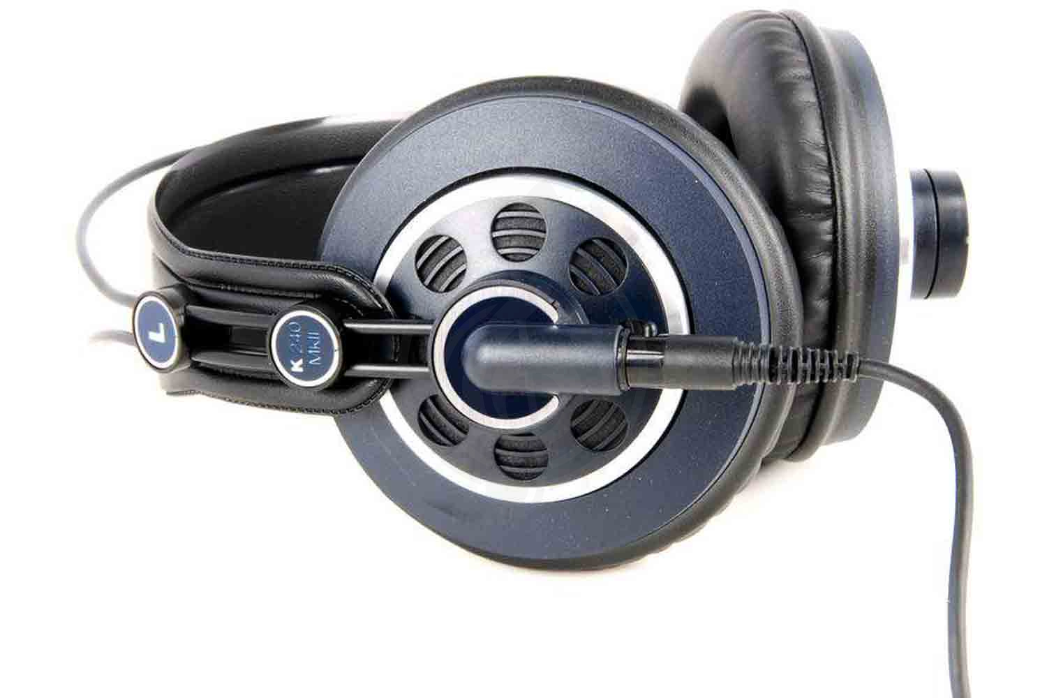 Студийные наушники AKG K240 MKII Полуоткрытые студийные наушники 55Ом, 15-25000Гц, с мембранами XXL- Varimotion - фото 4