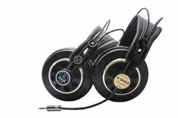 Студийные наушники AKG K240 MKII Полуоткрытые студийные наушники 55Ом, 15-25000Гц, с мембранами XXL- Varimotion - фото 11