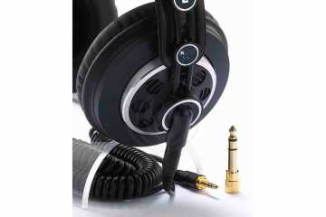 Студийные наушники AKG K240 MKII Полуоткрытые студийные наушники 55Ом, 15-25000Гц, с мембранами XXL- Varimotion - фото 16