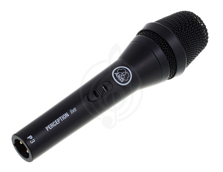 Динамический вокальный микрофон AKG P3S микрофон вокальный/инструментальный динамический кардиоидный - фото 2