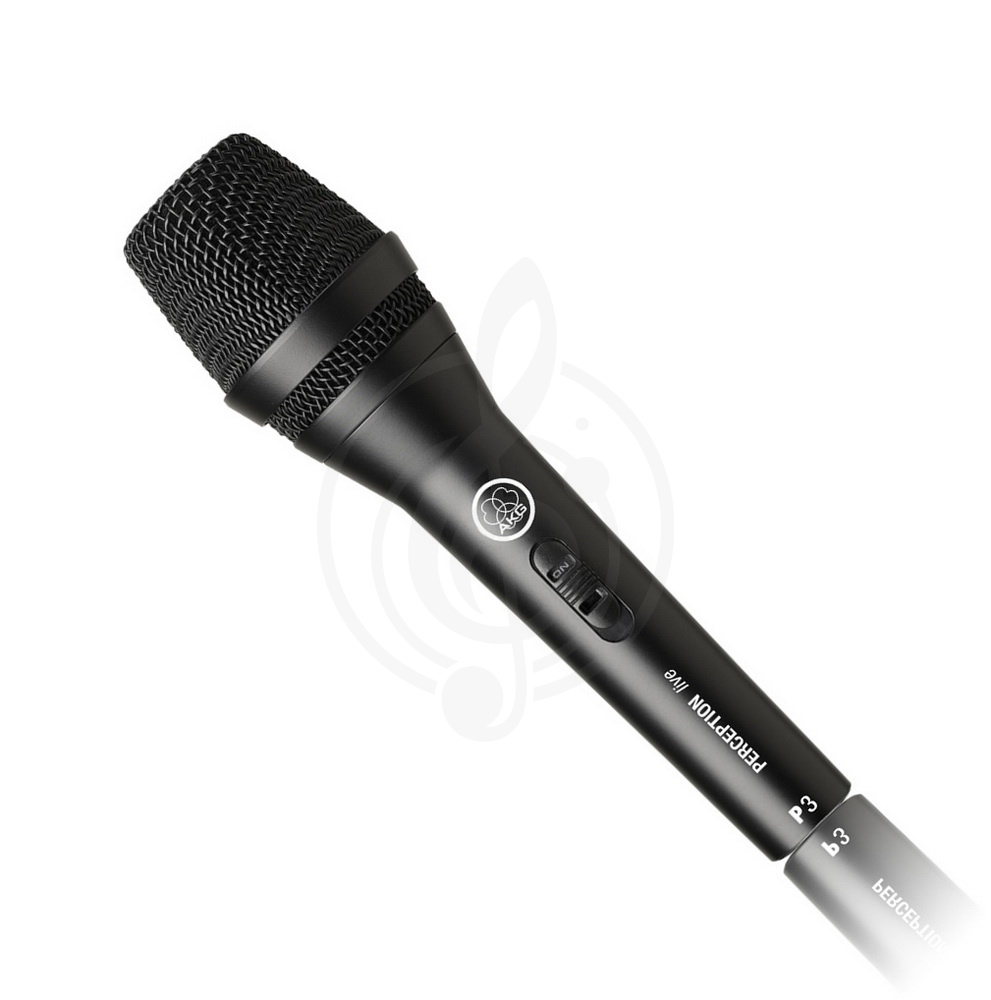 Динамический вокальный микрофон AKG P3S микрофон вокальный/инструментальный динамический кардиоидный - фото 3