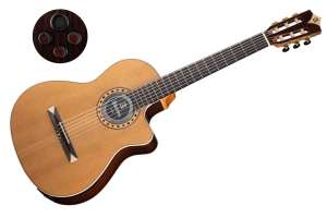 Изображение Alhambra 8.776 Crossover CS-3 CW S Series E8 - Классическая гитара, со звукоснимателем