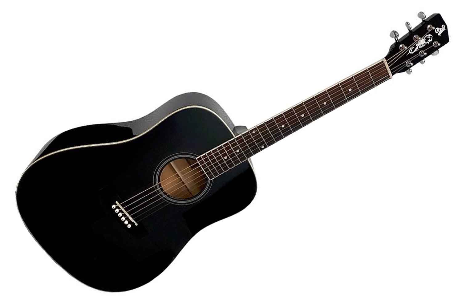 Акустическая гитара ALICANTE TITANIUM BK - гитара акустическая - фото 1