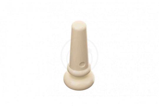  Alice A023IVY/3PVC - Крепление ремня на гитару цвета слоновой кости с черной точкой. - фото 2
