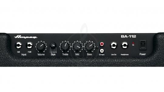 Комбоусилитель для бас-гитары AMPEG BA-112W комбо басовый, 50Вт, 12" - фото 3