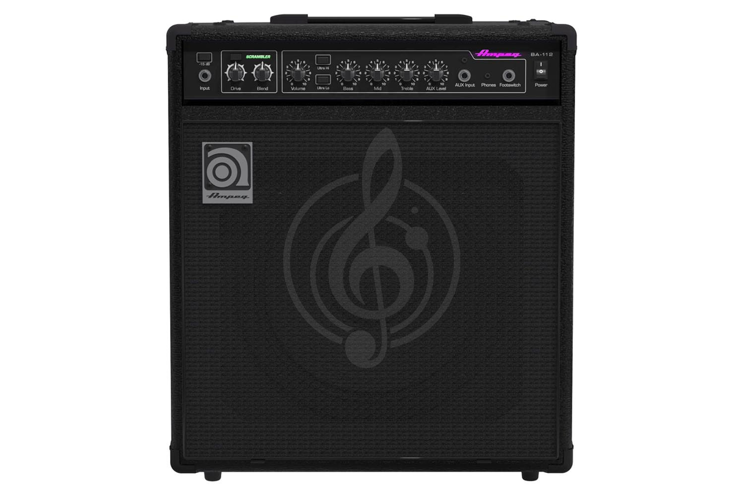 Комбоусилитель для бас-гитары AMPEG BA-210v2 - комбо усилитель для бас-гитар - фото 1
