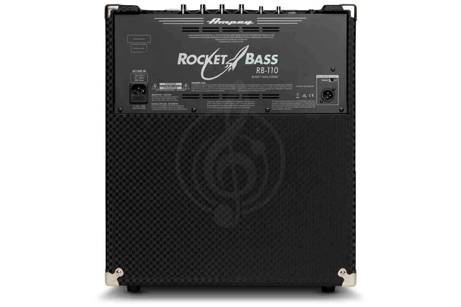 Комбоусилитель для бас-гитары AMPEG ROCKET BASS RB-110 - Басовый комбоусилитель, 1x10'', 50 Вт - фото 4