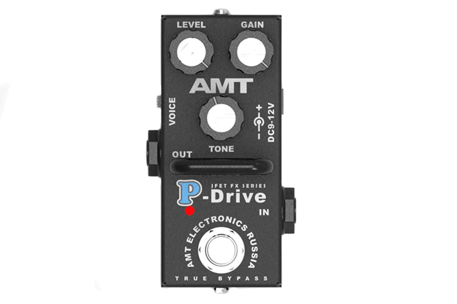 Педаль эффектов для электрогитары AMT Electronics PD-2 P-Drive mini - Гитарная педаль перегруза - фото 1