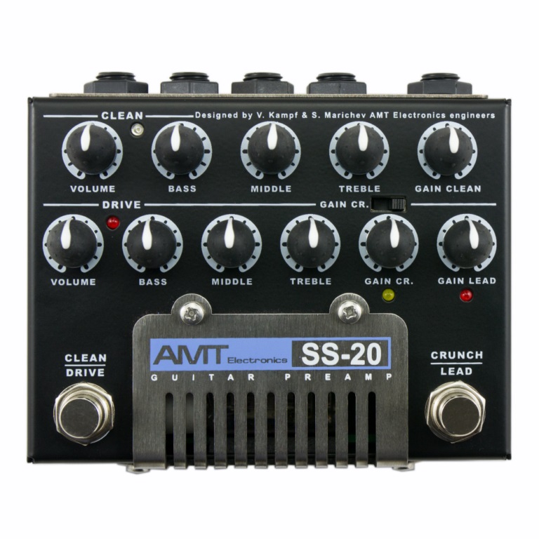 Педаль эффектов для электрогитары AMT Electronics SS-20 - ламповый гитарный предусилитель - фото 1