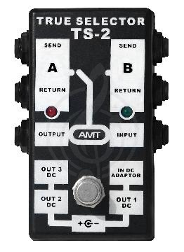 Изображение AMT Electronics TS-2 – пассивный двухканальный коммутатор (селектор)