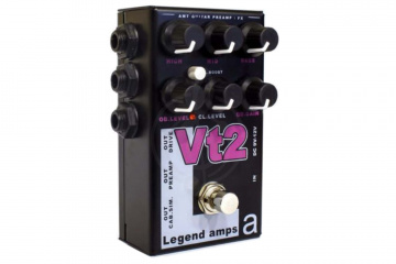 Педаль эффектов для электрогитары AMT Electronics Vt-2 Legend Amps 2 - Двухканальный гитарный предусилитель - фото 3