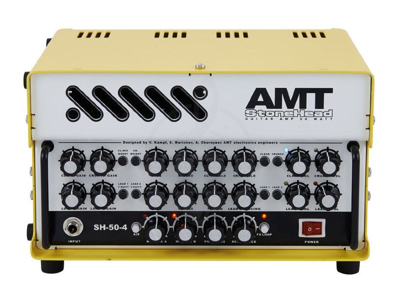 Комбоусилитель для электрогитары AMT Stonehead-50-4 Гитарный усилитель - фото 4