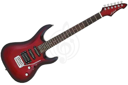 Электрогитара Superstrat ARIA PRO II MAC-STD MRS - Электрогитара - фото 1