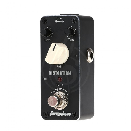 Педаль эффектов для электрогитары AROMA ADT-3 Distortion  эффект гитарный - фото 4