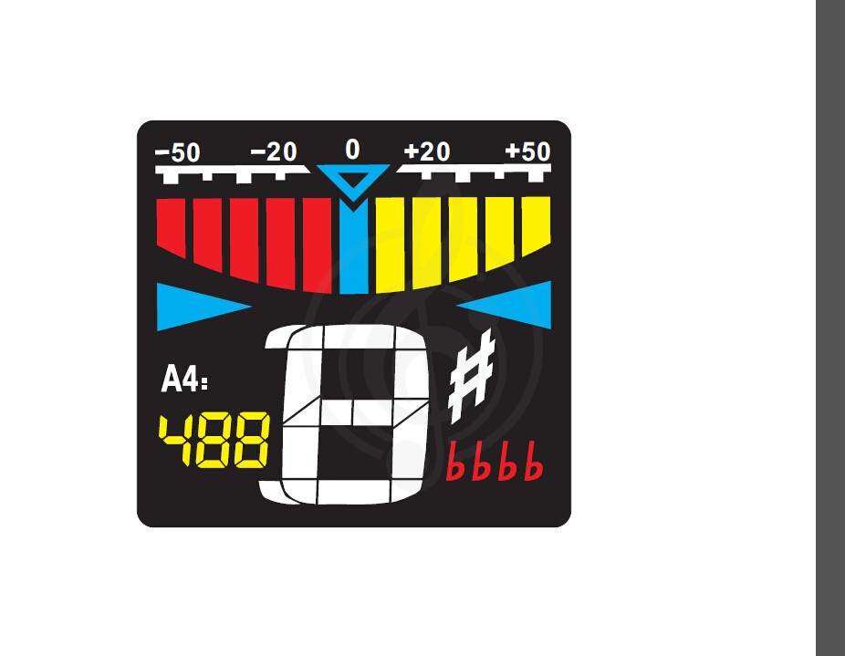  AROMA AT-07 Mini Pedal Tuner - фото 4