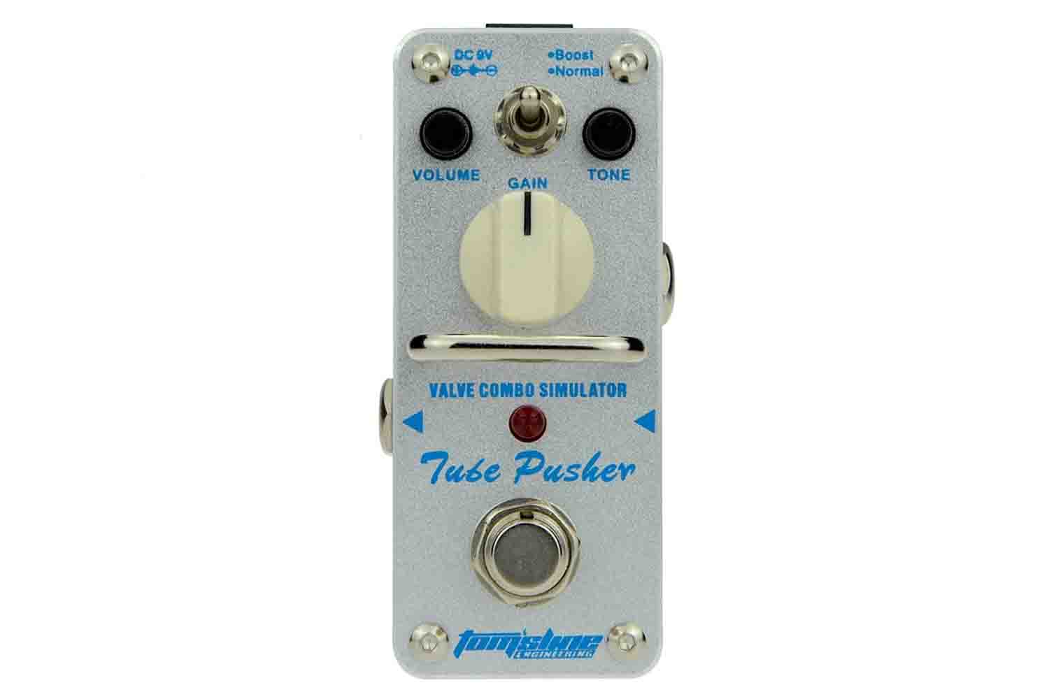 Педаль эффектов для электрогитары AROMA ATP-3  TUBE PUSHER - эффект гитарный - фото 1