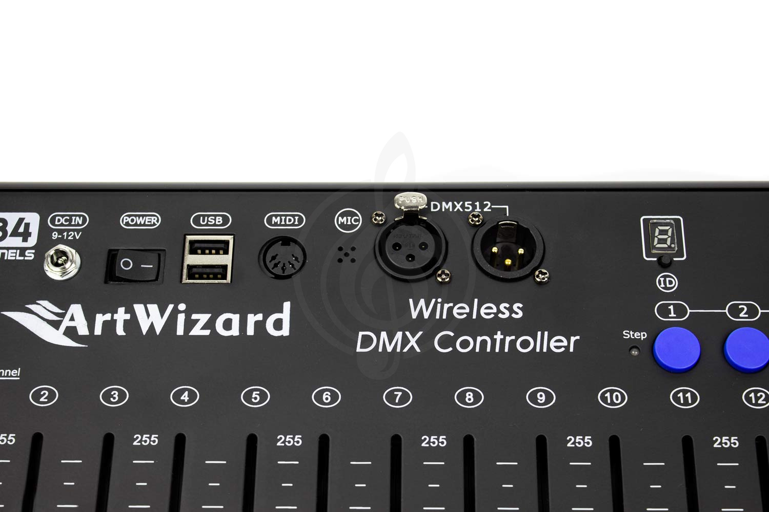  Art Wizard C-384W - Пульт управления световыми приборами с беспрпередатчиком DMX-сигнала 2.4 гГц - фото 3