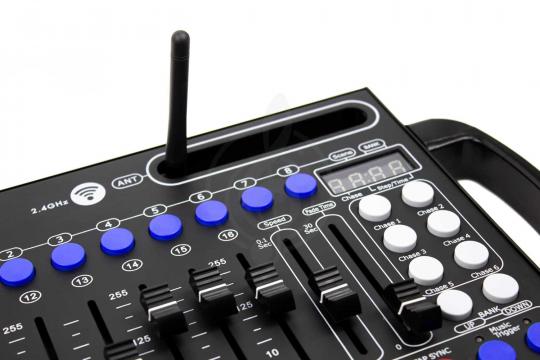 Art Wizard C-384W - Пульт управления световыми приборами с беспрпередатчиком DMX-сигнала 2.4 гГц - фото 2