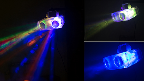 Дискотечный прибор (LED эффект) ART WIZARD DL-9A Светодиодный прибор, эффект лунного цветка  - фото 1
