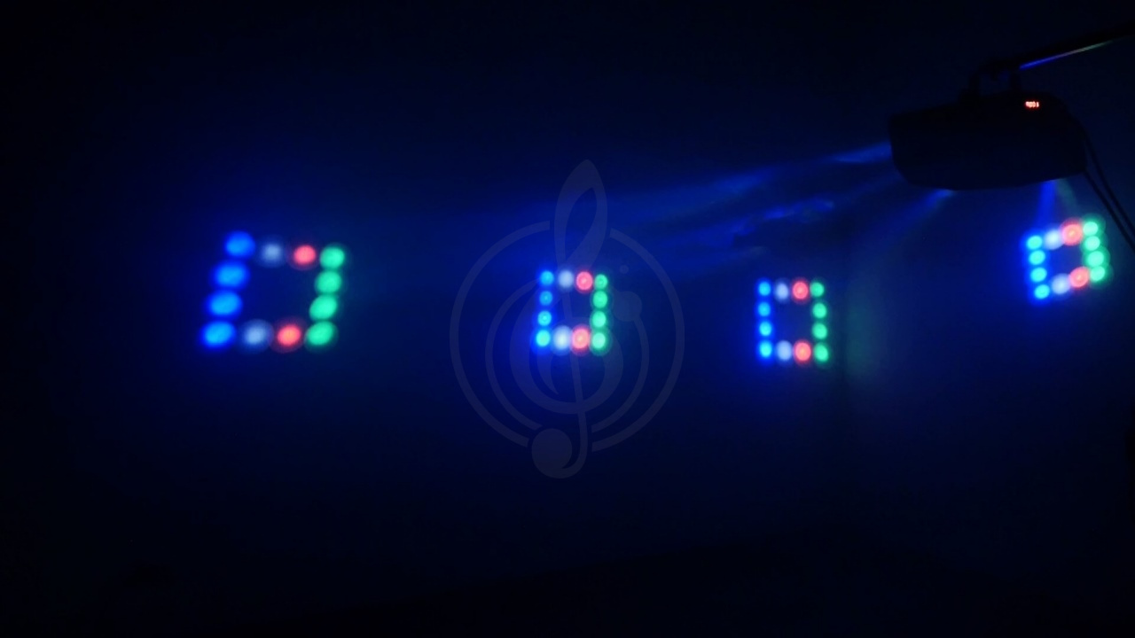 Дискотечный прибор (LED эффект) ART WIZARD GM204 Светодиодный LED прибор - фото 3