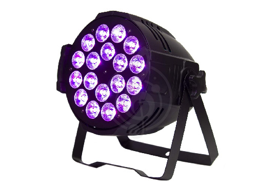 Заливной светильник (LED wash) ART WIZARD PL-434 Прожектор светодиодный 18 модулей 10W (RGBW) - фото 1
