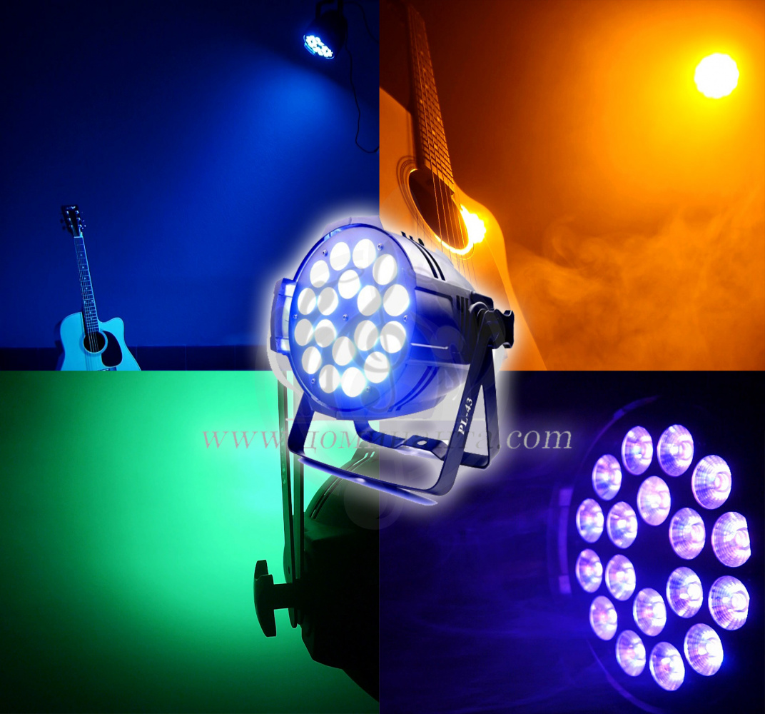 Заливной светильник (LED wash) ART WIZARD PL-435 Прожектор светодиодный 18 модулей 15W (RGBWA)  - фото 6