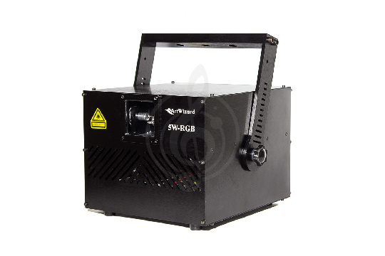 Лазер ART WIZARD Pro Stage Laser 5W - Лазерный проектор 5Вт - фото 1