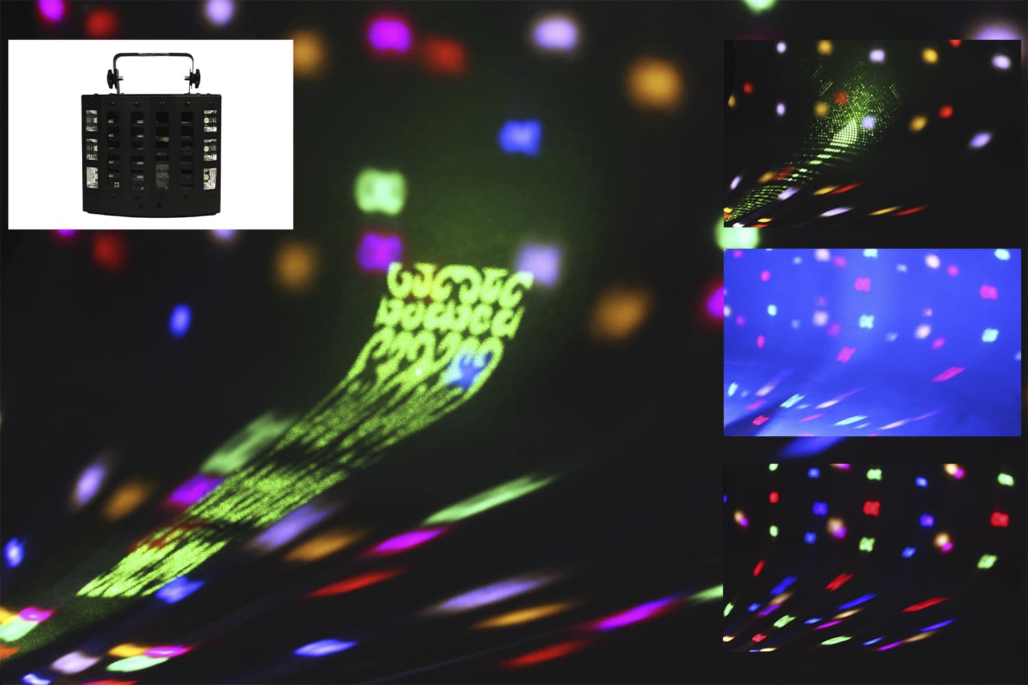 Дискотечный прибор (LED эффект) ART WIZARD VS-59A Светодиодный дискотечный прибор 4IN1 UV Strobe Laser - фото 1