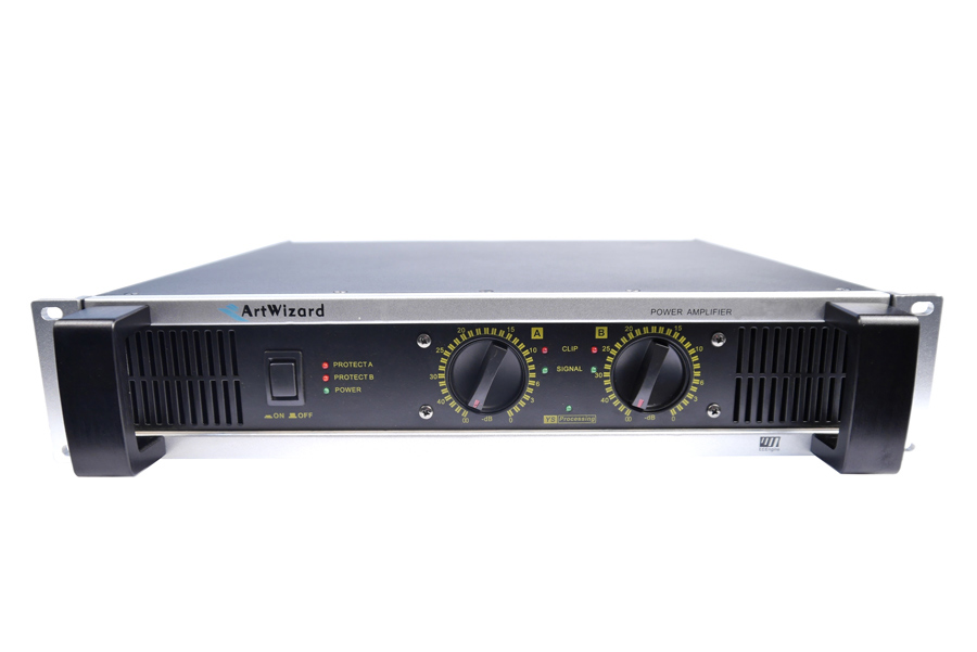 Аналоговый усилитель мощности ART WIZARD XP2500 Усилитель мощности  Stereo - 2*400 Вт/8 Ом, 2*650 Вт/4 Ом,  - фото 1