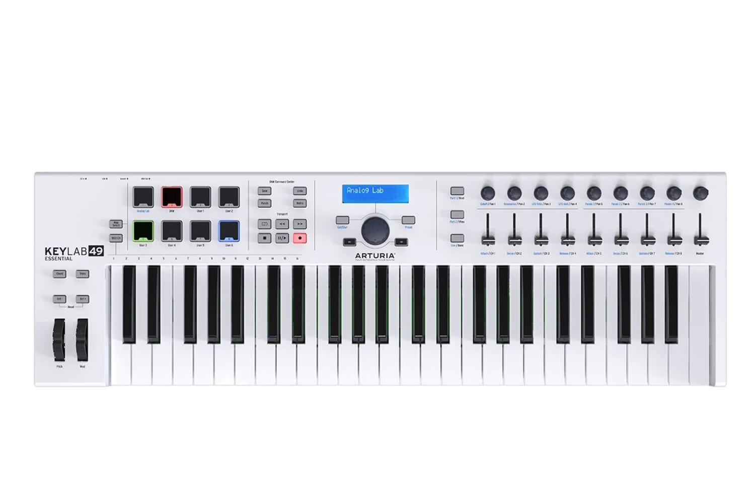 MIDI-клавиатура Arturia KeyLab Essential 49 - Миди-клавиатура - фото 1