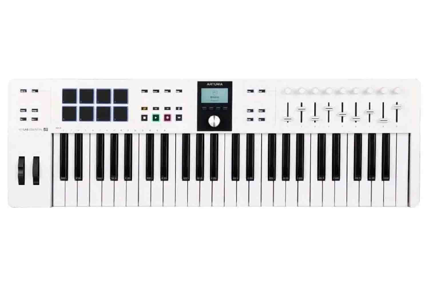 MIDI-клавиатура Arturia KeyLab Essential 49 mk3 White - MIDI-клавиатура - фото 1