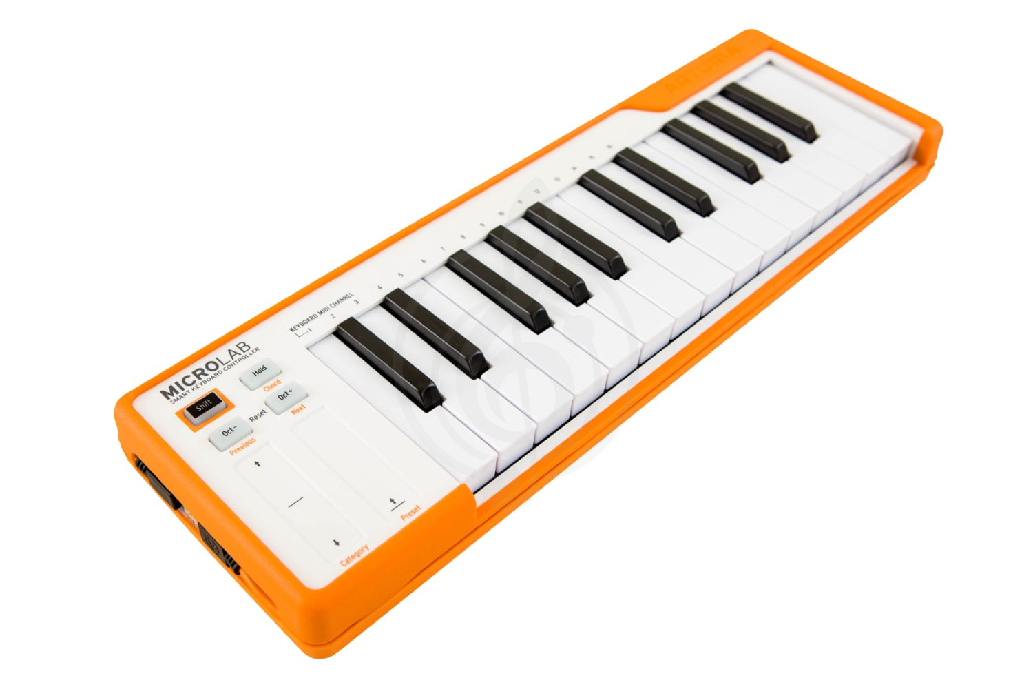 MIDI-клавиатура Arturia Microlab Orange - MIDI-клавиатура - фото 3