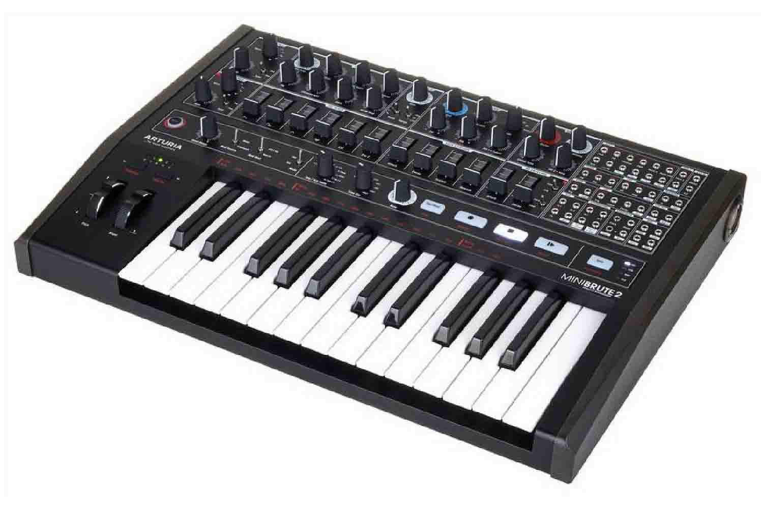 Аналоговый синтезатор Arturia MiniBrute 2 Noir - Аналоговый cинтезаторы - фото 1