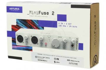  Arturia MiniFuse 2 White - Аудиоинтерфейс - фото 2