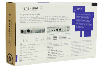  Arturia MiniFuse 2 White - Аудиоинтерфейс - фото 3