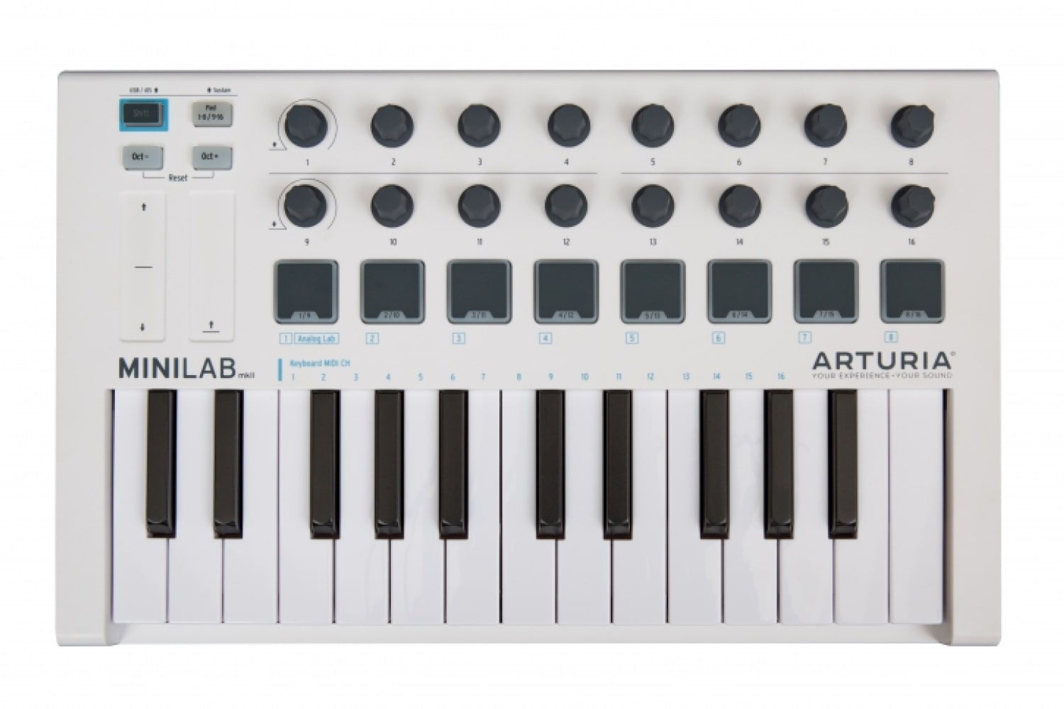 MIDI-клавиатура Arturia MiniLab MkII - Миди-клавиатура - фото 1