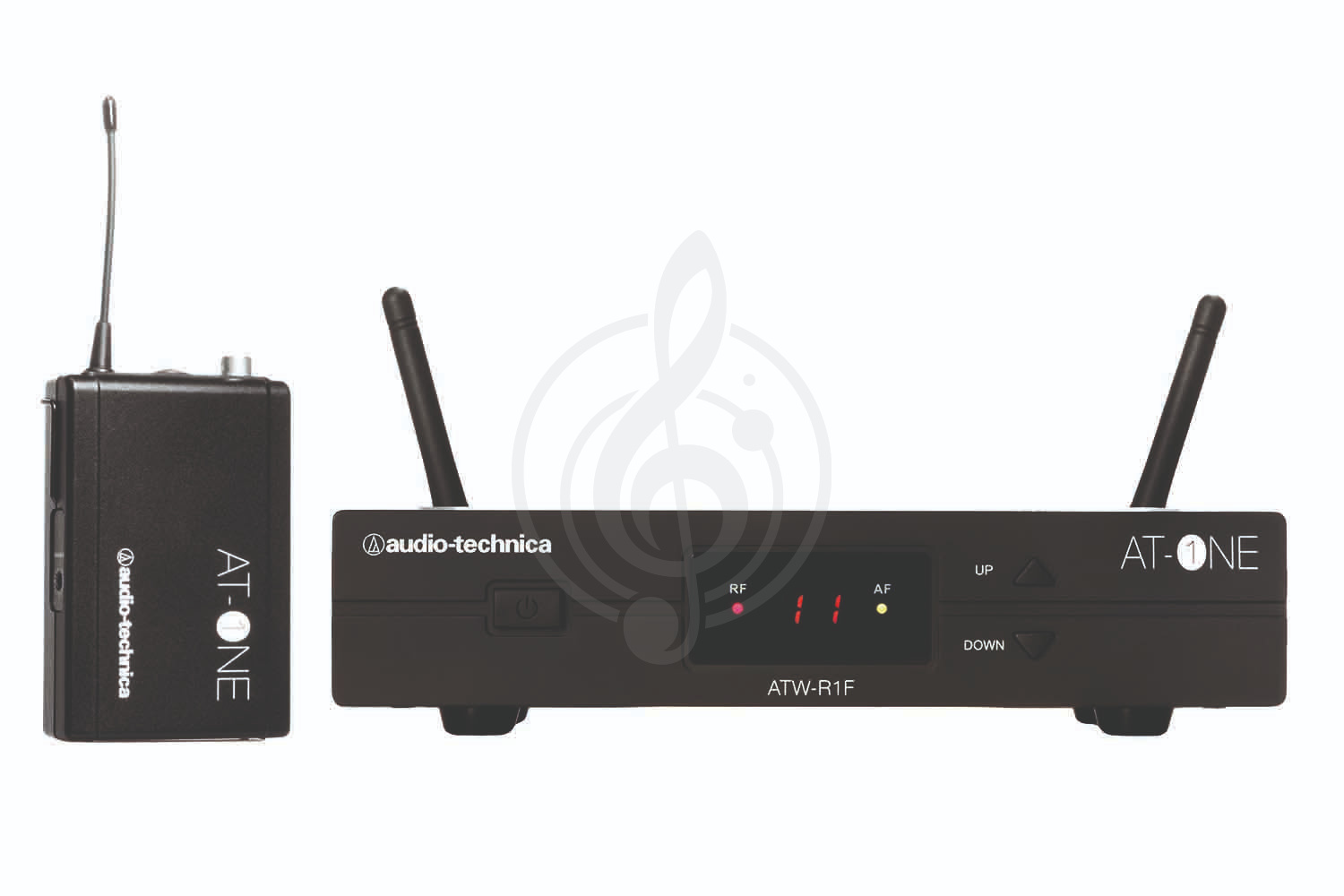 Радиосистема с поясным передатчиком Audio-Technica ATW-11F - Радиосистема с поясным передатчиком, без микрофона - фото 1