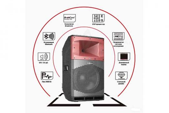 Активная акустическая система Audiocenter SA315 - Активная акустическая система - фото 2