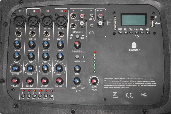 Мобильный звуковой комплект Aura APA-200-mp3 - Мобильный звуковой комплект - фото 5