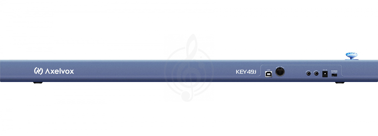 MIDI-клавиатура Axelvox KEY49j blue - Миди-клавиатура - фото 2