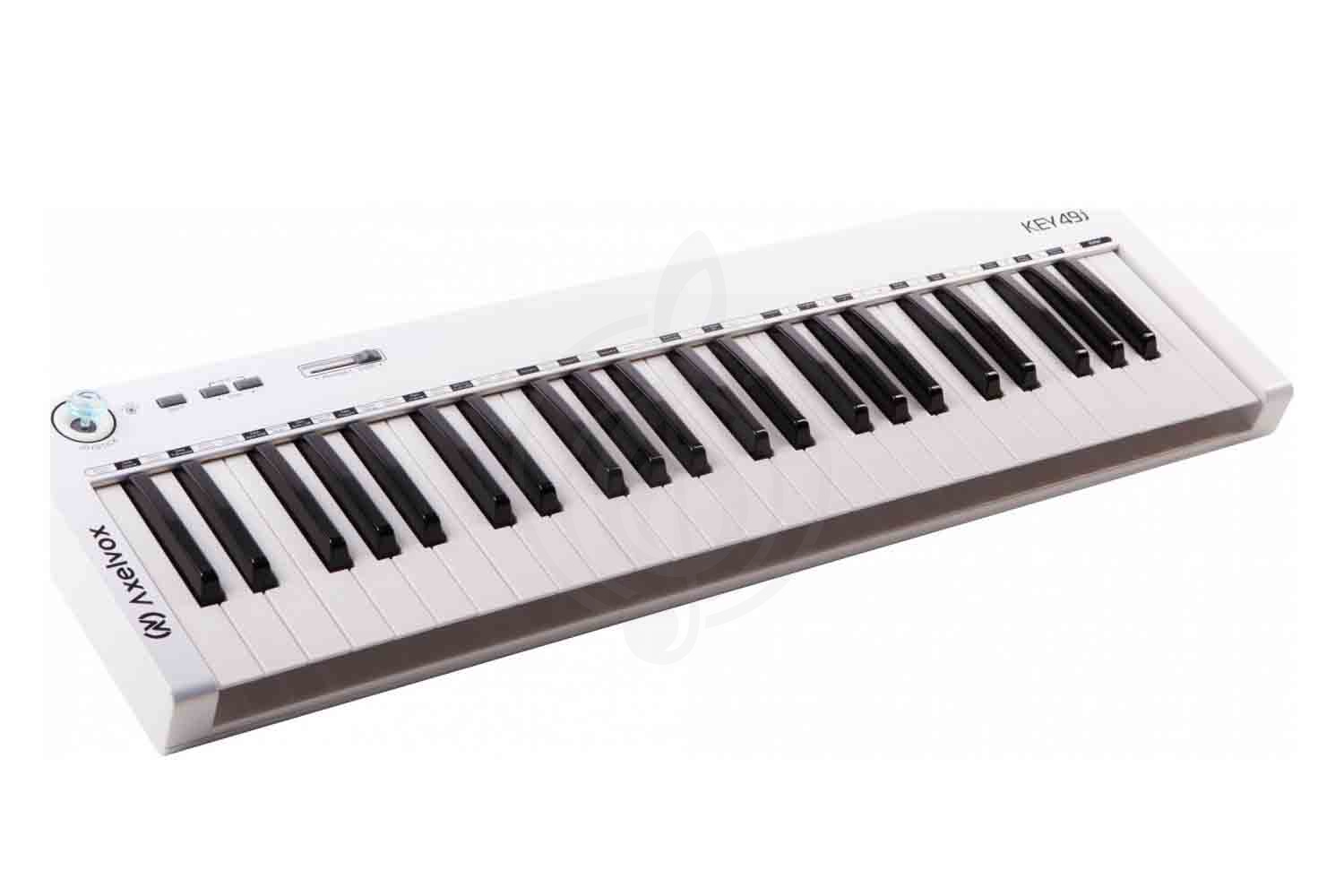 MIDI-клавиатура Axelvox KEY49j White - MIDI-клавиатура - фото 3