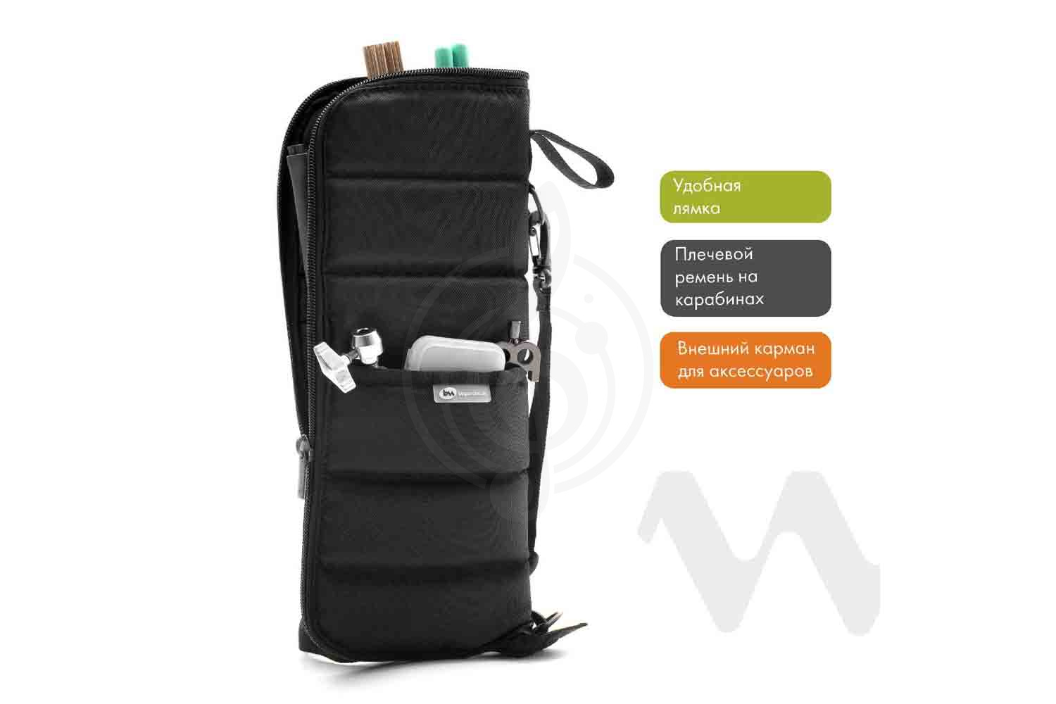 Чехол для палочек BAG&music BM1217 StixBag - Чехол для барабанных палочек - фото 17